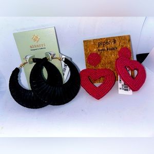 Hand Beaded Earrings🏖️